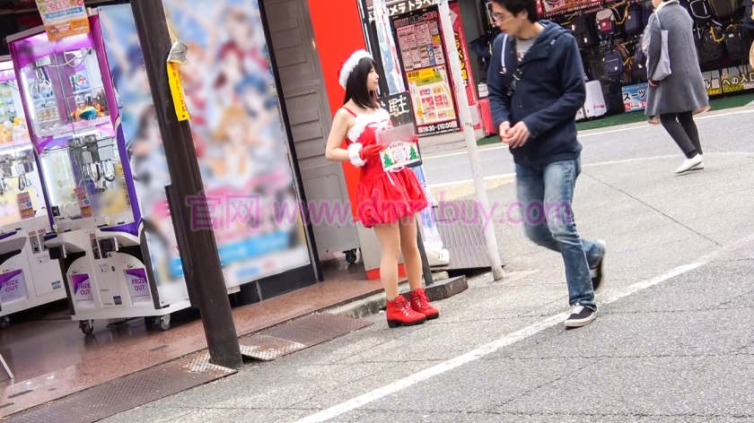 素人番号200GANA-1558,圣诞节COS扮演美少女